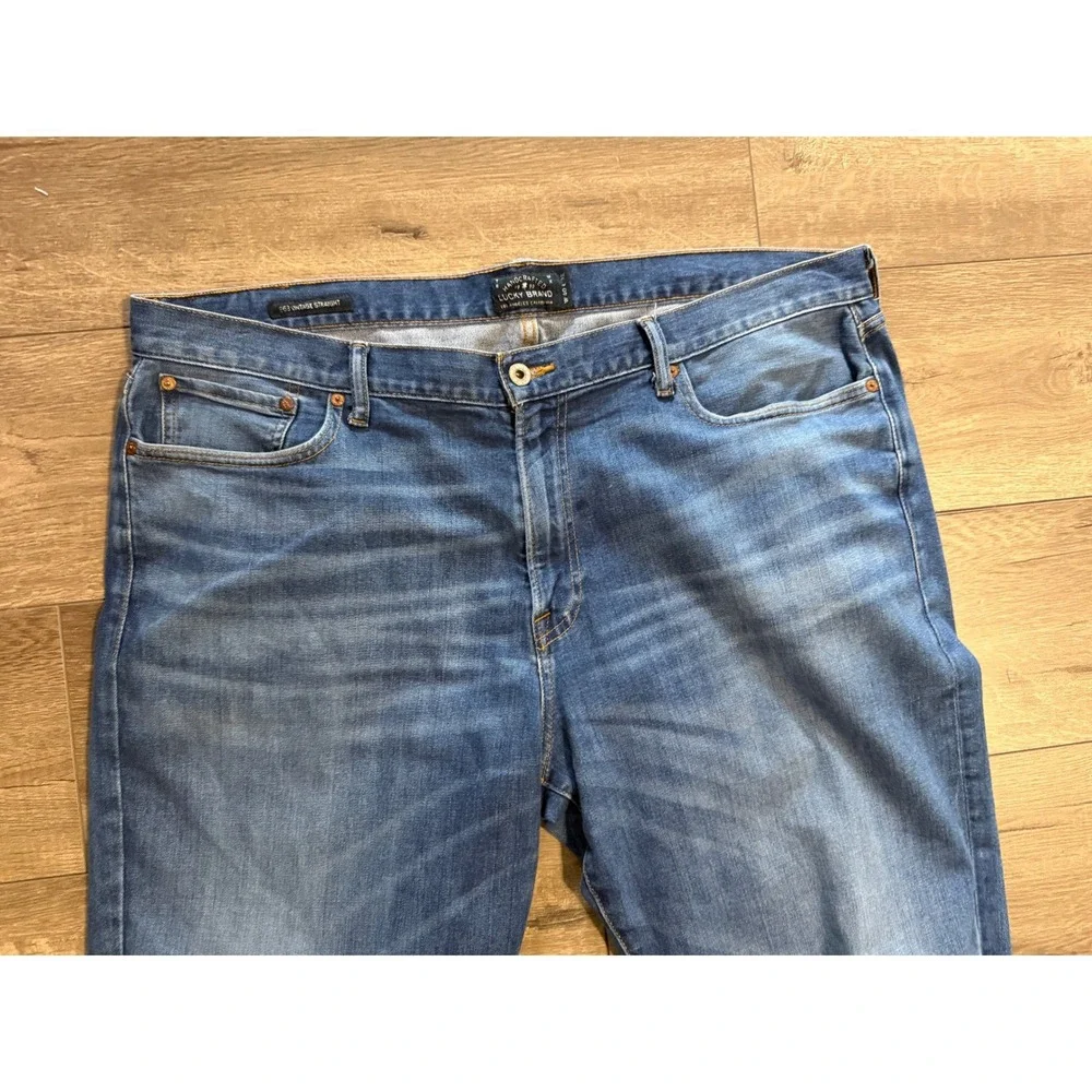 Lucky‎ Brand 363 Vintage Straight Mens Jeans Blue Wash Size 40x32